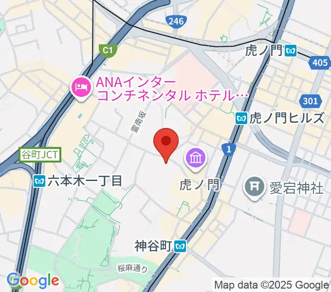 菊池寛実記念 智美術館の地図