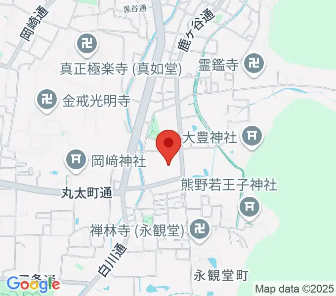 泉屋博古館の地図