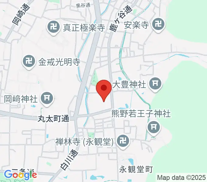泉屋博古館の地図