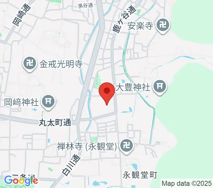 泉屋博古館の地図