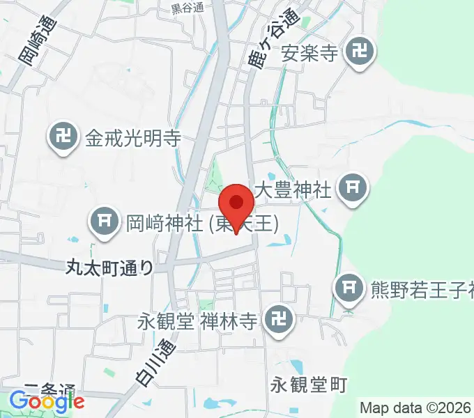 泉屋博古館の地図