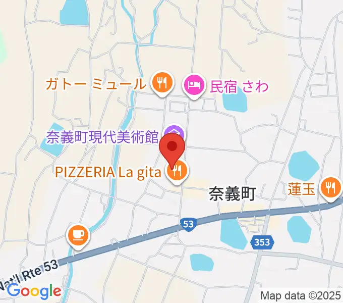 奈義町現代美術館(NagiMOCA)の地図