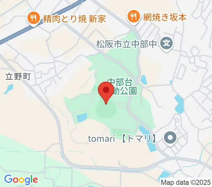 ドリームオーシャンスタジアムの地図