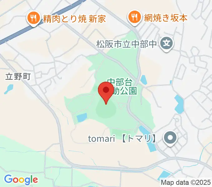 ドリームオーシャンスタジアムの地図