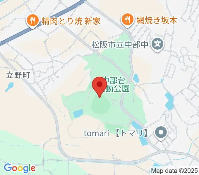 ドリームオーシャンスタジアムの地図