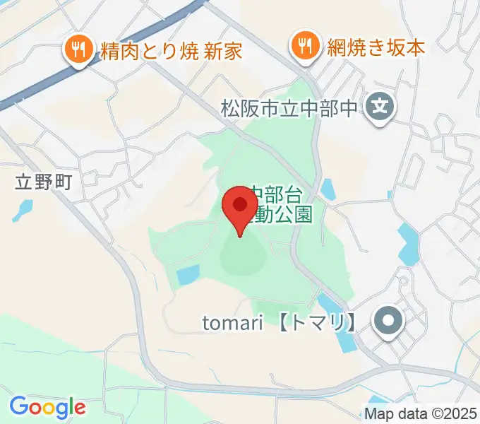 ドリームオーシャンスタジアムの地図