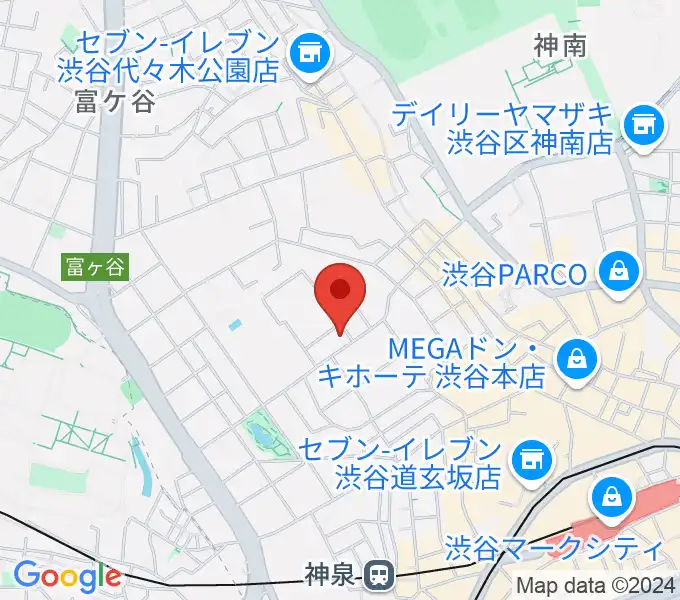 戸栗美術館の地図