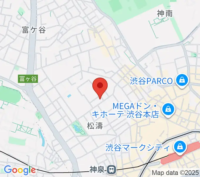 戸栗美術館の地図