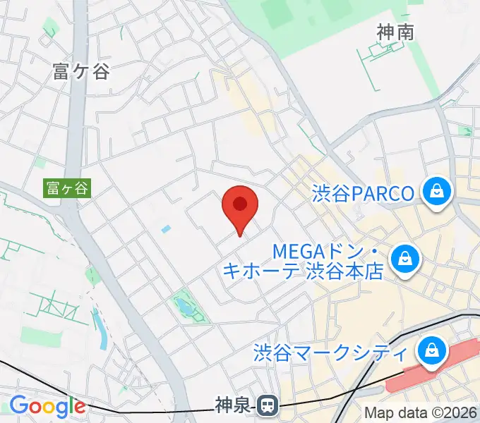 戸栗美術館の地図