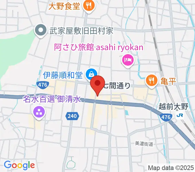 COCONO アートプレイスの地図