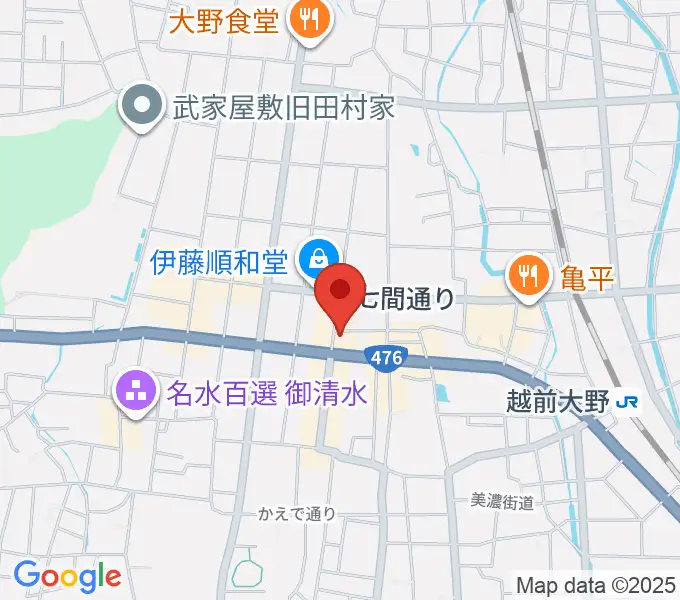 COCONO アートプレイスの地図