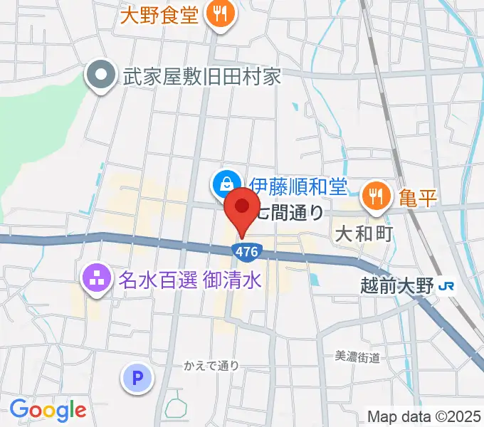 COCONO アートプレイスの地図