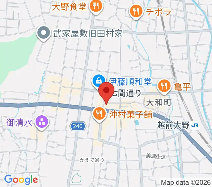 COCONO アートプレイスの地図