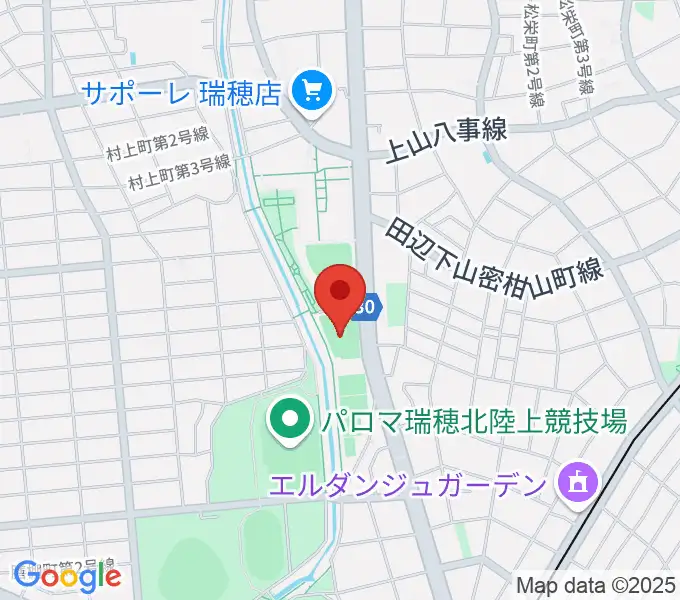 パロマ瑞穂アリーナの地図