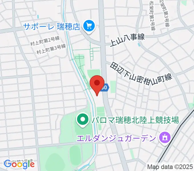 パロマ瑞穂アリーナの地図