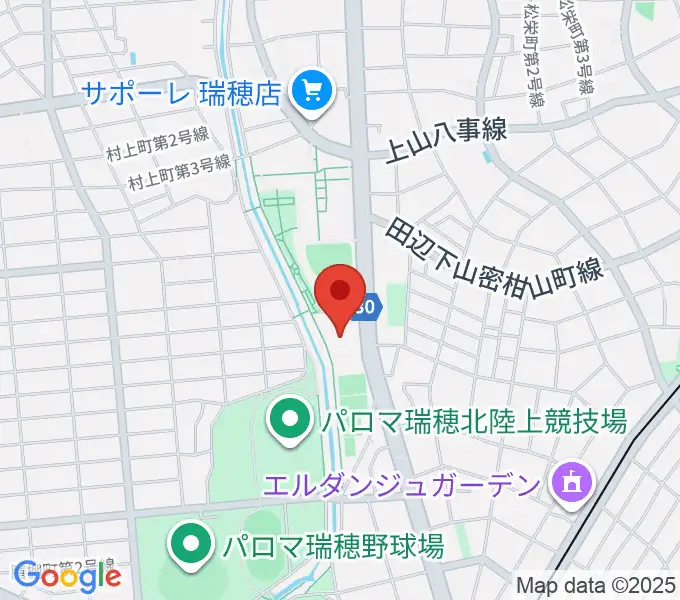 パロマ瑞穂アリーナの地図
