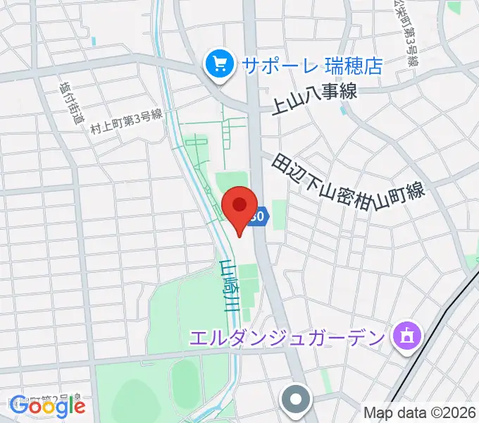 パロマ瑞穂アリーナの地図