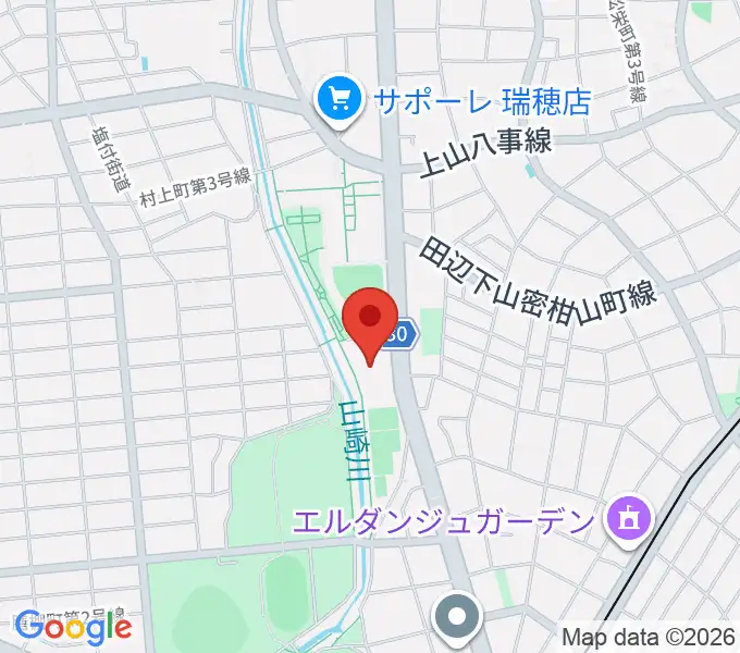 パロマ瑞穂アリーナの地図