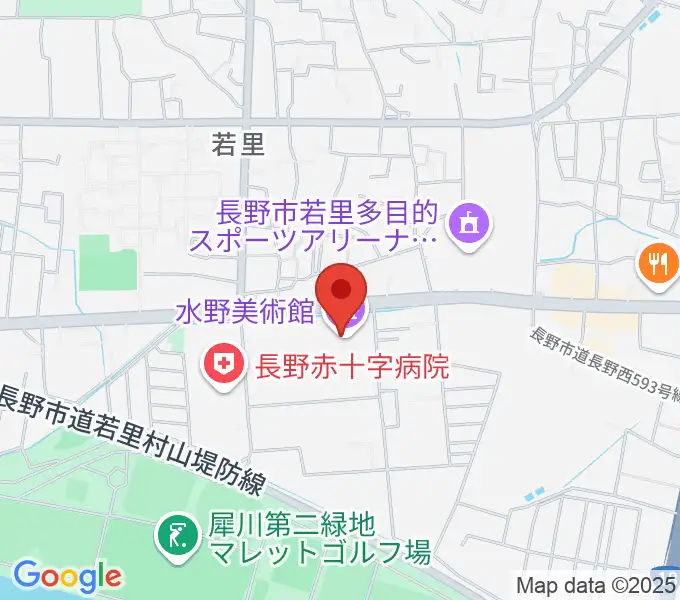 水野美術館の地図
