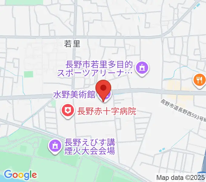 水野美術館の地図
