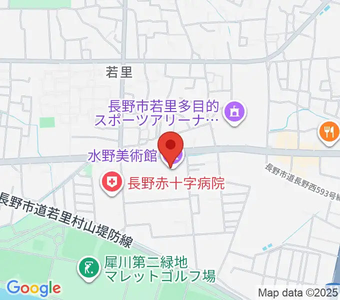 水野美術館の地図