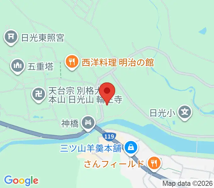 小杉放菴記念美術館の地図