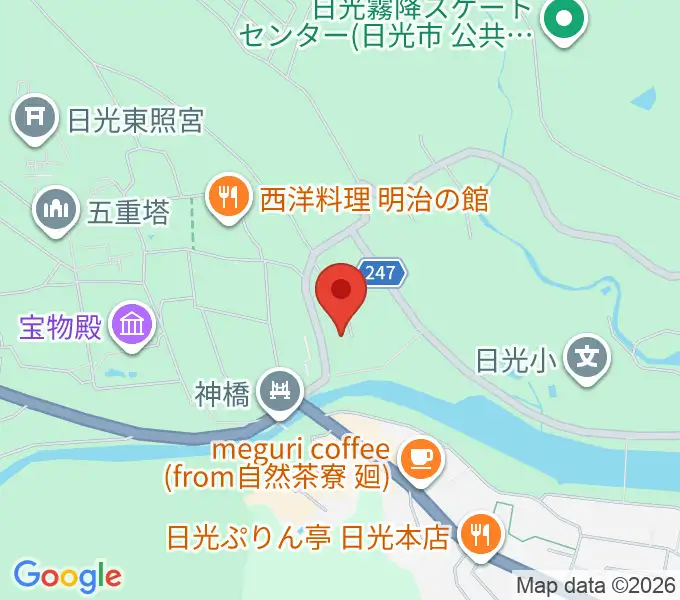 小杉放菴記念美術館の地図