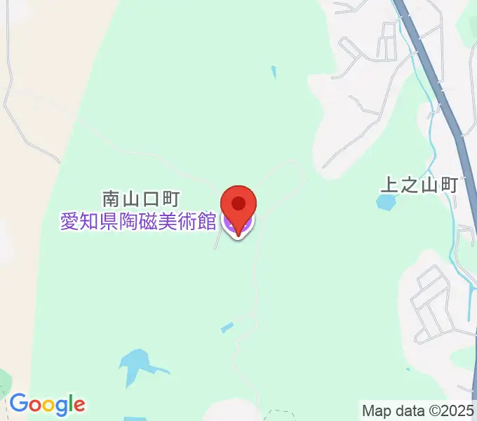 愛知県陶磁美術館の地図