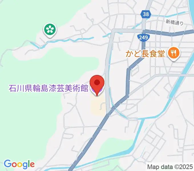 石川県輪島漆芸美術館の地図