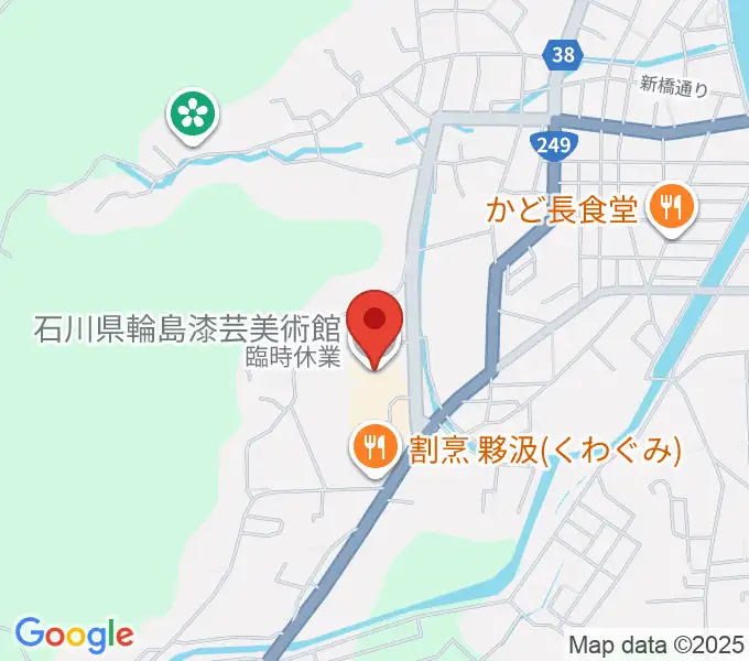 石川県輪島漆芸美術館の地図
