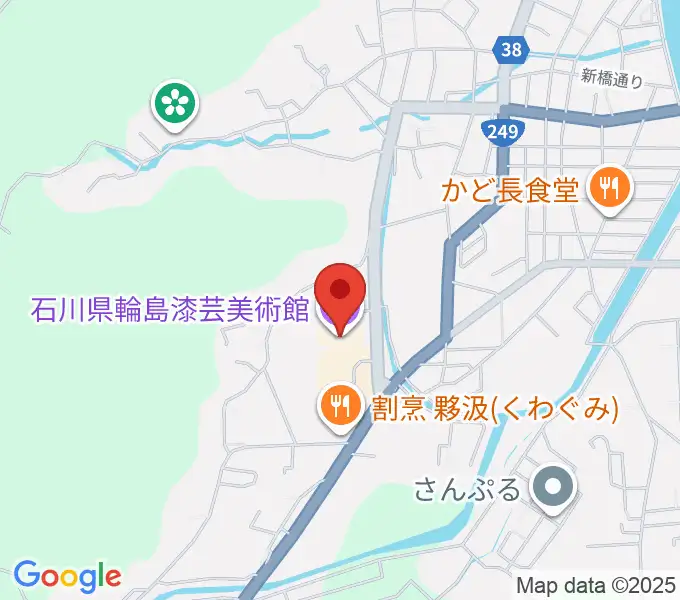 石川県輪島漆芸美術館の地図