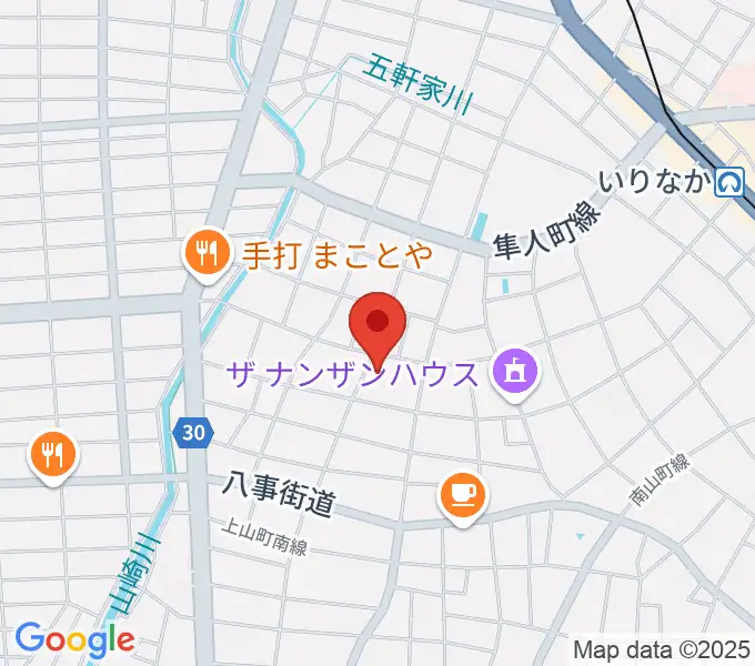 昭和美術館の地図