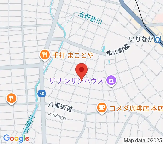 昭和美術館の地図