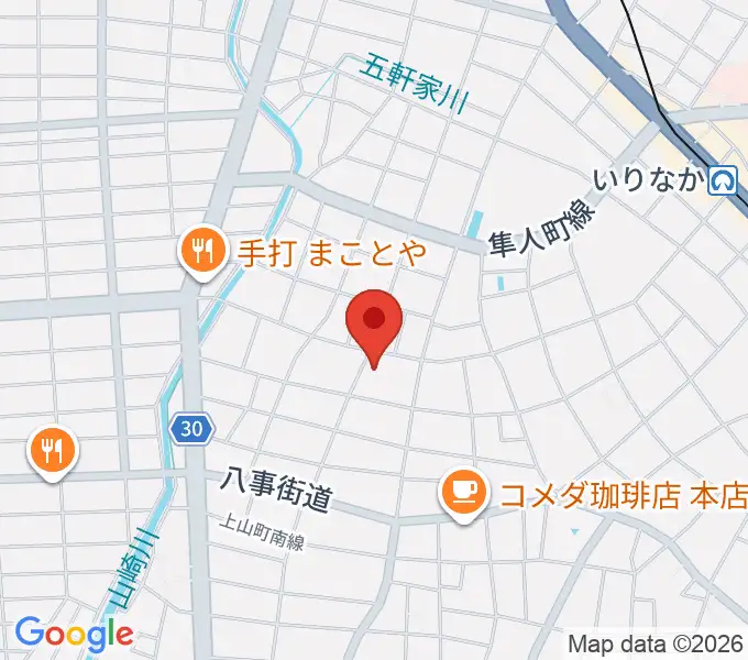 昭和美術館の地図