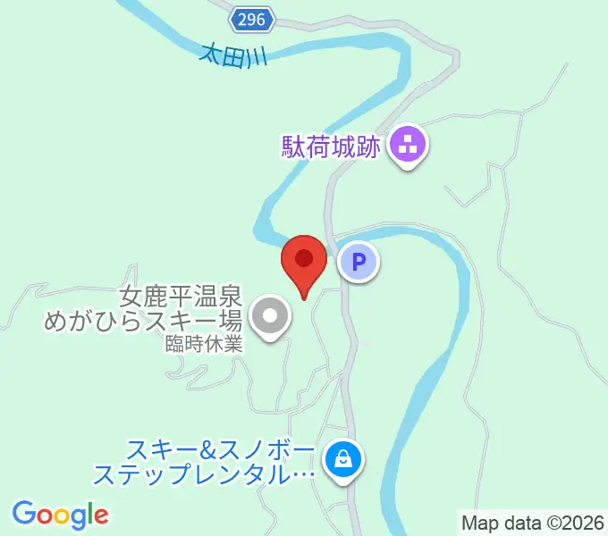 ウッドワン美術館の地図