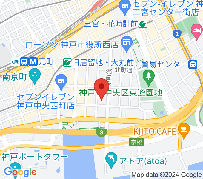 神戸市立博物館の場所
