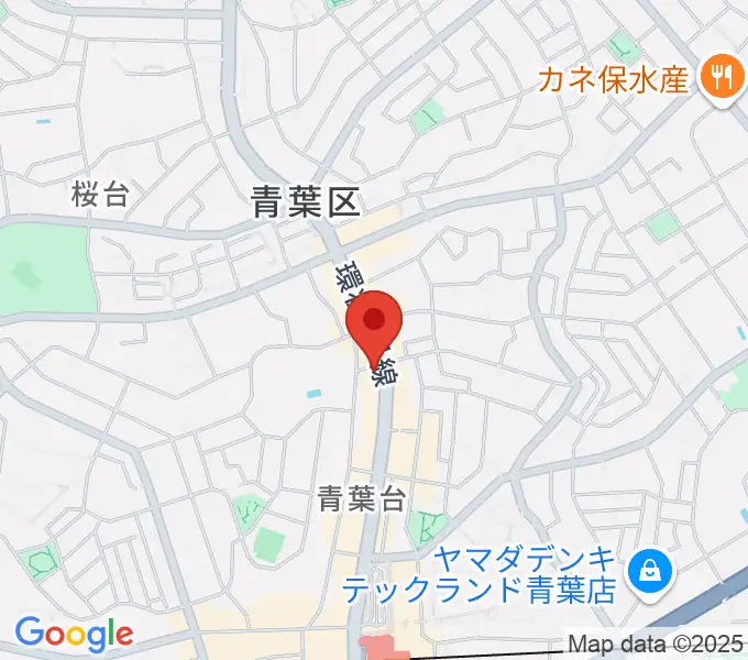 スタジオローズの地図