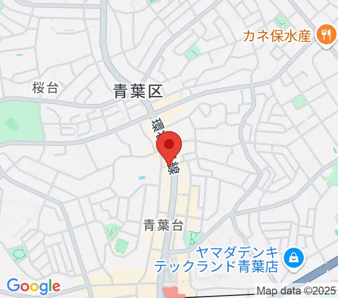 スタジオローズの地図
