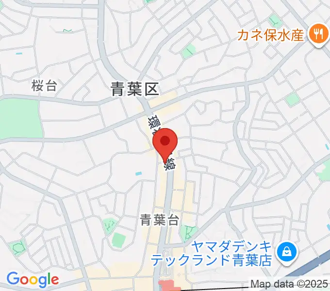 スタジオローズの地図