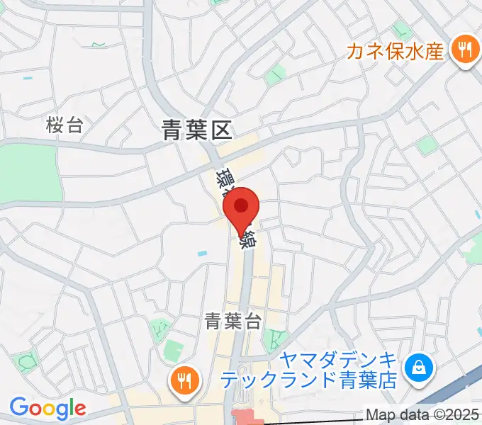 スタジオローズの地図