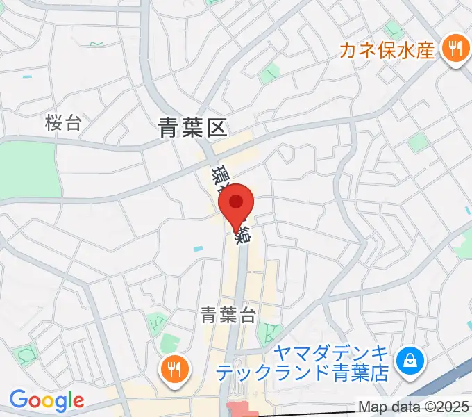 スタジオローズの地図