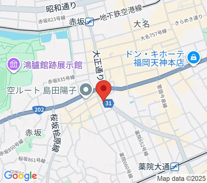 ピアノサロンKEGOの地図