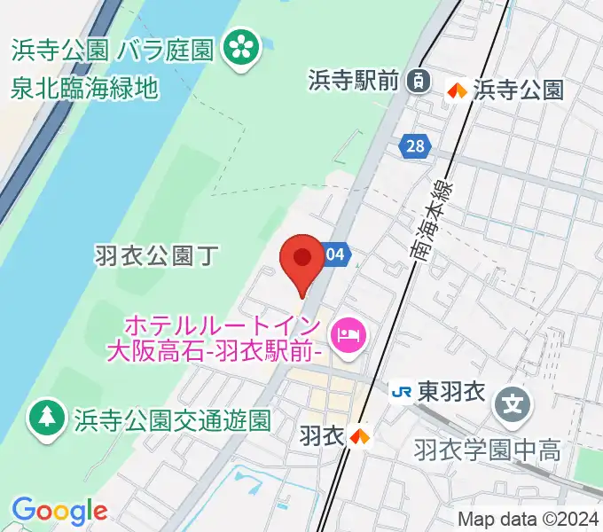 小林美術館の地図