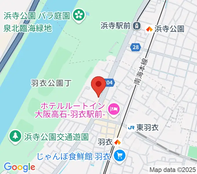 小林美術館の地図