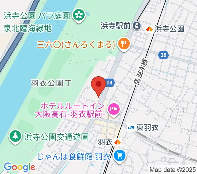 小林美術館の地図