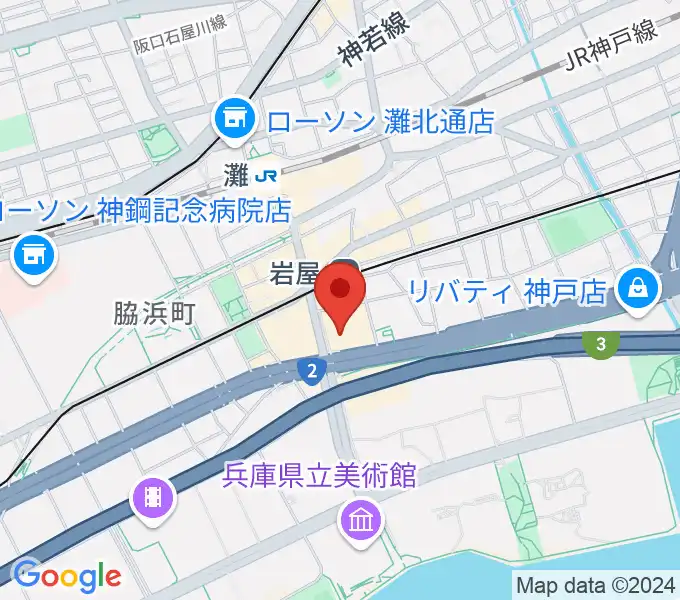 BBプラザ美術館の地図