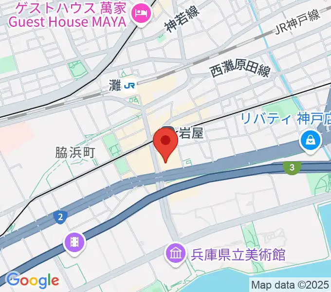 BBプラザ美術館の地図
