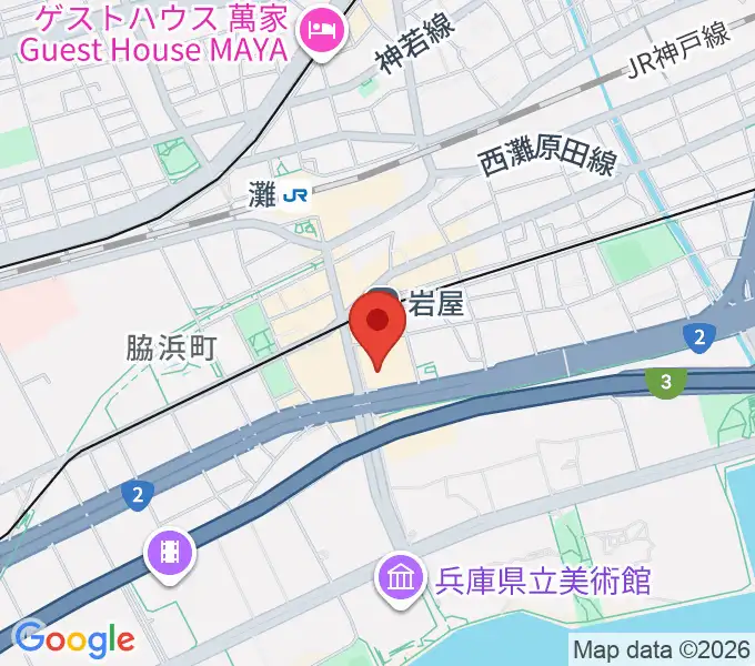 BBプラザ美術館の地図