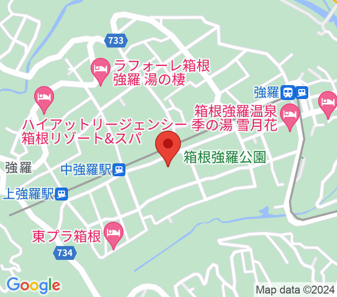 箱根美術館の場所