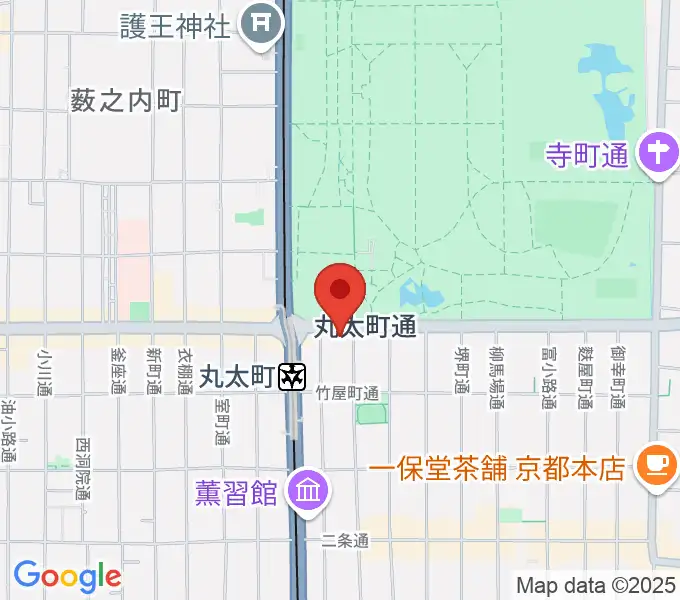 JEUGIAフォーラム京都御所南の地図
